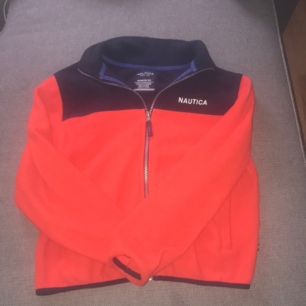 Nautical fleece jacket